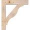 Ekena Millwork Funston Block Smooth Bracket w/ Offset Brace, Douglas Fir, 7 1/2"W x 36"D x 40"H BKT0806X36X40FST05SDF - alternate 4